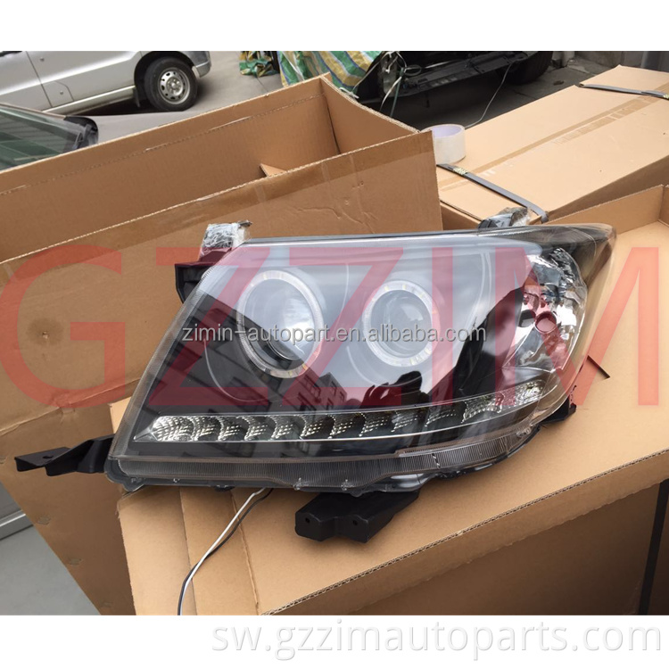 Replacement ABS Plastic Head Lamp Modified LED Front Lamp  For Vigo 2008